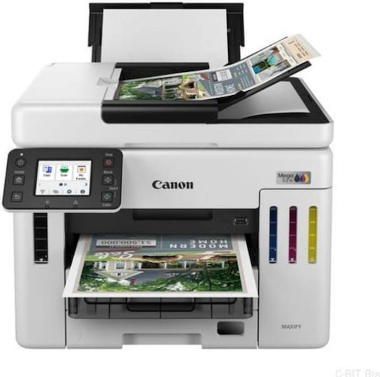 Canon MAXIFY GX6140 Έγχρωμο Πολυμηχάνημα Inkjet με WiFi και Mobile Print 6882C009