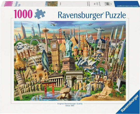 Ravensburger Puzzle Sights Worldwide 1000 Pieces