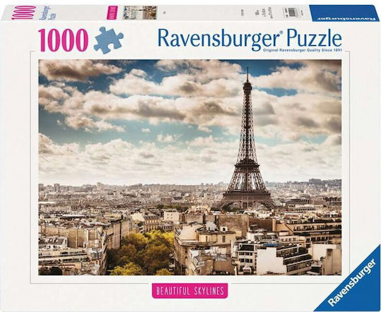 Ravensburger Puzzle Beautiful Skylines Paris 1000 Pieces