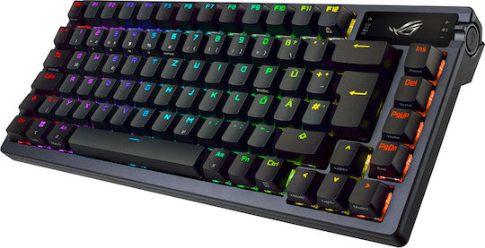 Asus ROG Azoth Ασύρματο Gaming Μηχανικό Πληκτρολόγιο με ROG NX Red διακόπτες και RGB φωτισμό (Αγγλικό US)