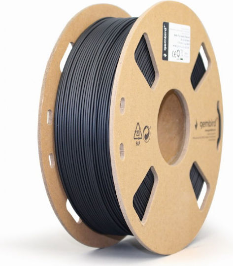 Gembird PLA 3D Printer Filament 1.75mm Matte Μαύρο 1kg