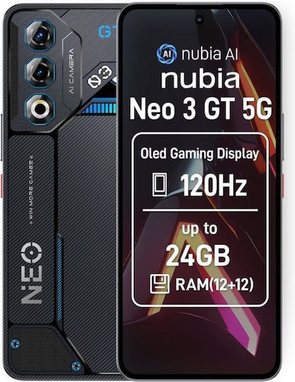ZTE nubia Neo 3 GT 5G Dual SIM (12/256GB) Γκρι