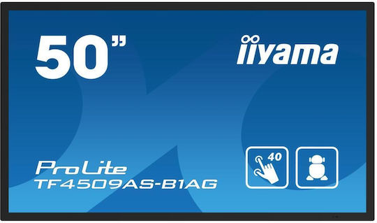 Iiyama TF5039AS-B1AG Public Display VA 49.5" με Οθόνη Αφής