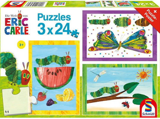 xlarge_20250620162205_paidiko_puzzle_very_hungry_caterpillar_cocoon_and_butterfly_72pcs_gia_3_eton_56430_schmidt_spiele Παιδικό Puzzle Very Hungry Caterpillar, Cocoon and Butterfly για 3+ Ετών 72pcs 56430 Schmidt Spiele - Image 1