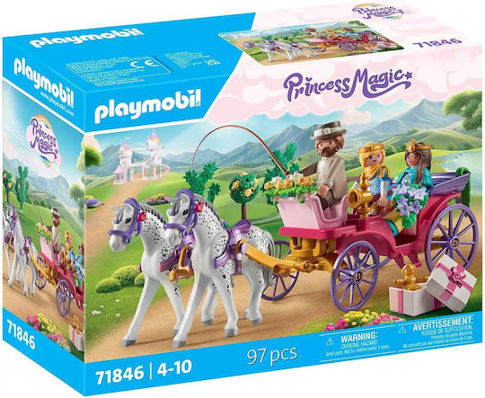 Playmobil Princess Magic Βόλτα Με την Πριγκιπική Άμαξα για 4-10 ετών 71846