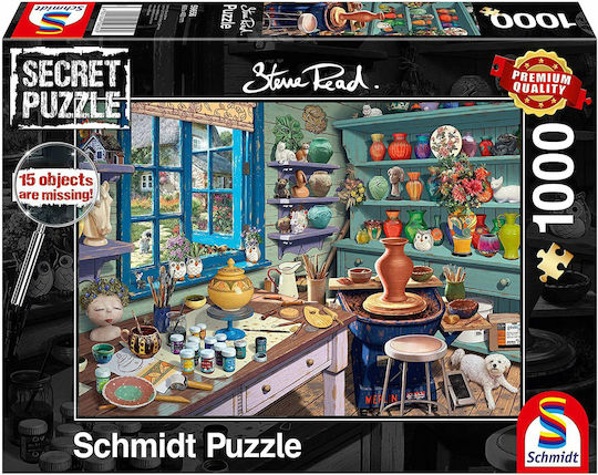 Puzzle Studio of the artist 2D 1000 Κομμάτια 59656