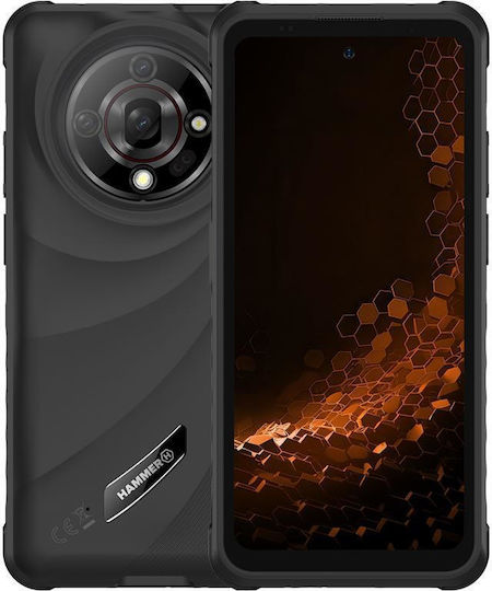 Hammer Iron 6 Dual SIM (6/128GB) Ανθεκτικό Smartphone Μαύρο