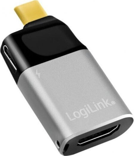 LogiLink Μετατροπέας USB-C / HDMI male σε HDMI / USB-C female 1τμχ CUA0203