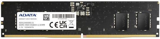 Adata DDR5 με Module 1x16GB και Ταχύτητα 4800 για Desktop AD5U480016G-S