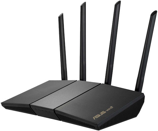 Asus RT-AX57 AX3000 Ασύρματο Router Wi‑Fi 6 με 4 Θύρες Gigabit