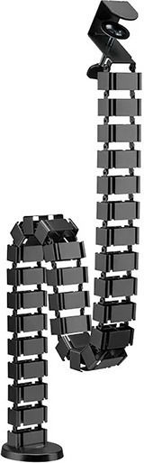 LogiLink Στήριγμα Καλωδίων Μαύρο (KAB0092) 1τμχ