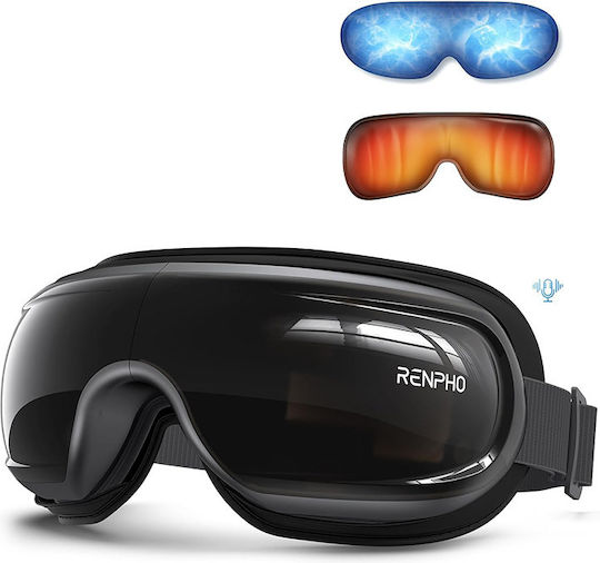 Renpho Συσκευή Μασάζ για τα Μάτια με Δόνηση και Λειτουργία Θέρμανσης Μαύρη