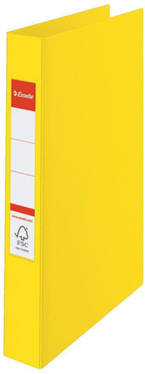 Esselte Κλασέρ 4/32 για Χαρτί A4 με 4 Κρίκους Κίτρινο 1τμχ 12144581