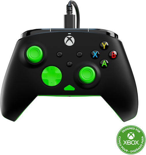 Turtle Beach Rematch Core Ενσύρματο Gamepad για PC / Xbox One / Xbox Series Black/Green