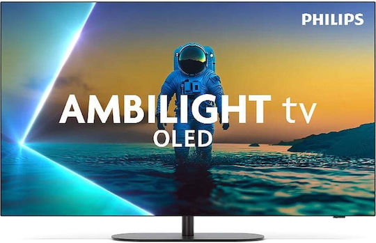 Philips Smart Τηλεόραση 55" 4K UHD OLED Ambilight HDR (2025) 55OLED820/12