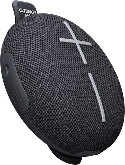 Ultimate Ears UE Miniroll Αδιάβροχο Ηχείο Bluetooth με Διάρκεια Μπαταρίας έως 12 ώρες Μαύρο