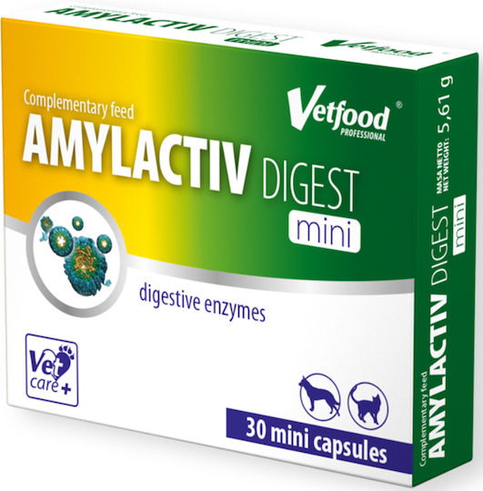 Vetfood Πολυβιταμίνες Σκύλου και Γάτας σε Κάψουλες για Γαστρεντερικές Διαταραχές