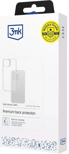 3MK Satin Armor Back Cover Μεταλλικό Διάφανο (iPhone 17)