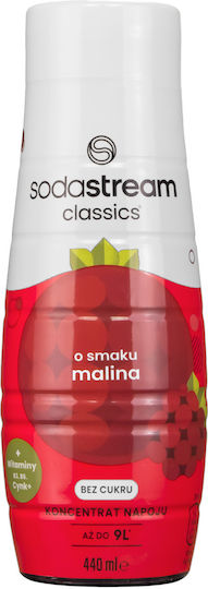 Sodastream Raspberry Sugar-free Syrup 440ml 6 Pcs