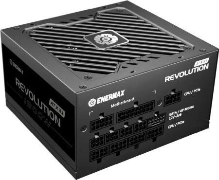 Enermax Revolution D.F. 2 rev. 2.0 1200W Μαύρο Τροφοδοτικό Υπολογιστή Full Modular 80 Plus Gold