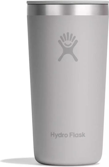 Hydro Flask All Around Tumbler Ποτήρι Θερμός Ανοξείδωτο 355ml Tonal Birch Grey