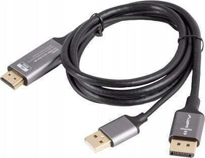 Lanberg Cable DisplayPort male - HDMI male 1.8m Μαύρο (CA-HDDP-20CU-0018-BK)