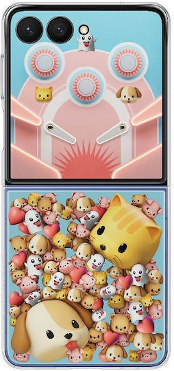 Samsung Book Σιλικόνης Διάφανο (Galaxy Z Flip7) EF-ZF766CTEGWW