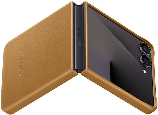 Samsung Book Δερμάτινο Καφέ (Samsung Flip 7) EF-VF766PAEGWW
