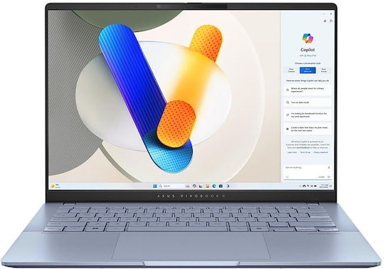 Asus Vivobook S14 S5406SA-QD005W 14" FHD+ (Ultra 7-256V/16GB/512GB SSD/W11 Home) (US Keyboard)