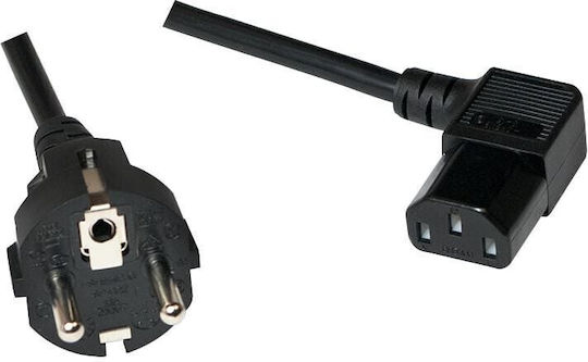LogiLink IEC C13 - Schuko Cable 5m Μαύρο CP119