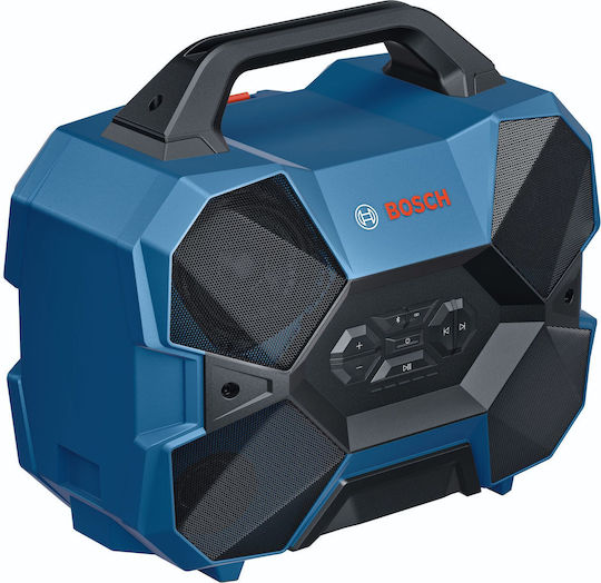 Bosch GPB 18V-6 C Ηχείο Bluetooth με Ραδιόφωνο Μπλε