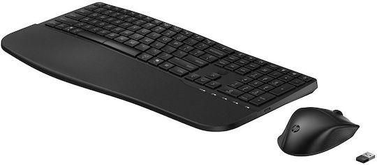 HP Comfort 680 Ασύρματο Bluetooth Σετ Πληκτρολόγιο & Ποντίκι Αγγλικό US Γκρι