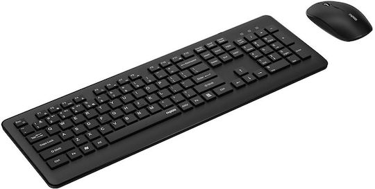 Rapoo 8310M Ασύρματο Bluetooth Σετ Πληκτρολόγιο & Ποντίκι Αγγλικό US Γκρι