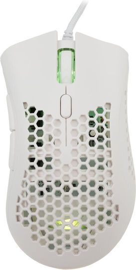 Barracuda BGM-031 RGB Gaming Ποντίκι 12800 DPI Λευκό