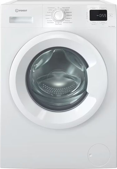 Indesit Πλυντήριο Ρούχων 8kg 1200 Στροφών IM862MYTIMEIT