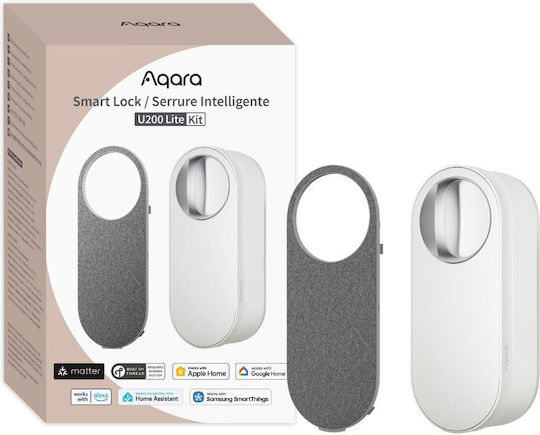 Aqara Ηλεκτρονική Κλειδαριά U200 σε χρώμα Λευκό με Σύνδεση Bluetooth EL-D03DW