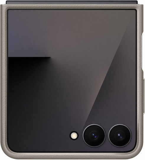 Samsung Kindsuit Book Δερμάτινο Taupe (Samsung Flip7) EF-VF766PJEGWW