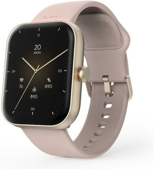 HAMA 5000 47mm Smartwatch με Παλμογράφο (Ροζ Χρυσό)