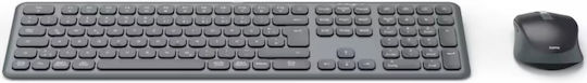 HAMA WKM-550 Ασύρματο Bluetooth Σετ Πληκτρολόγιο & Ποντίκι Αγγλικό US