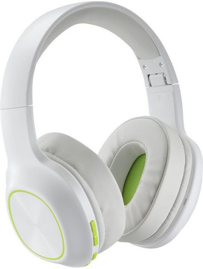 HAMA Spirit Calypso III Ασύρματα / Ενσύρματα Over Ear Ακουστικά με 60 ώρες Λειτουργίας Ασημί