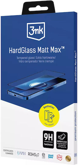 3MK Ματ Full Face Tempered Glass (iPhone 17 Pro Max / iPhone 16 Pro Max)
