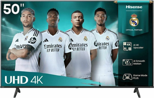 Hisense Smart Τηλεόραση 50" 4K UHD LED A6Q HDR (2025) 50A6Q