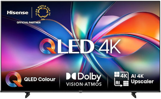 Hisense Smart Τηλεόραση 43" 4K UHD QLED E7Q HDR (2025) 43E7Q