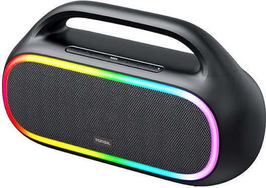 Tonsil Tonus Ηχείο Bluetooth 40W με Διάρκεια Μπαταρίας έως 15 ώρες Μαύρο