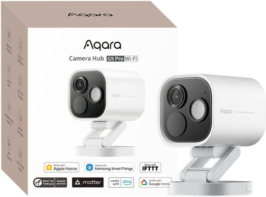 Aqara G5 Pro IP Κάμερα Παρακολούθησης Wi-Fi Full HD+ 4MP Αδιάβροχη με Φακό 4.2mm