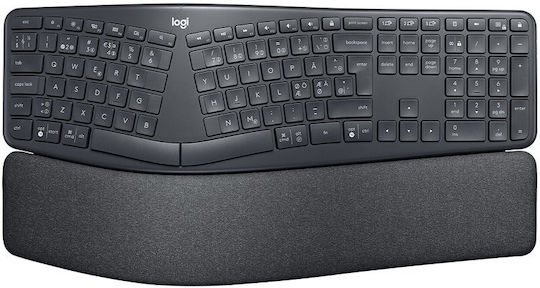 Logitech Ergo K860 Ασύρματο Πληκτρολόγιο Αγγλικό US
