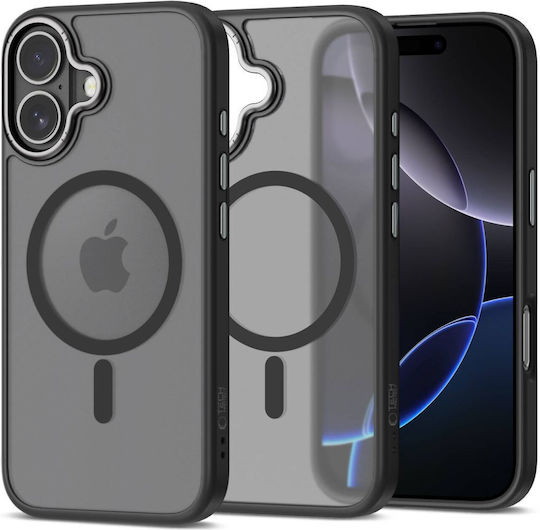 Tech-Protect Magedge Back Cover Σιλικόνης / Πλαστικό Μαύρο (iPhone 17) TPMMIP17BG