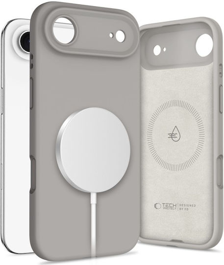 Tech-Protect Back Cover Σιλικόνης Γκρι (iPhone Air)