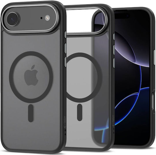 Tech-Protect Magedge Back Cover Σιλικόνης / Πλαστικό Μαύρο (iPhone Air) TPMMIP17ABG