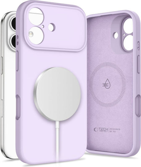 Tech-Protect Back Cover Σιλικόνης Μωβ (iPhone 17)
